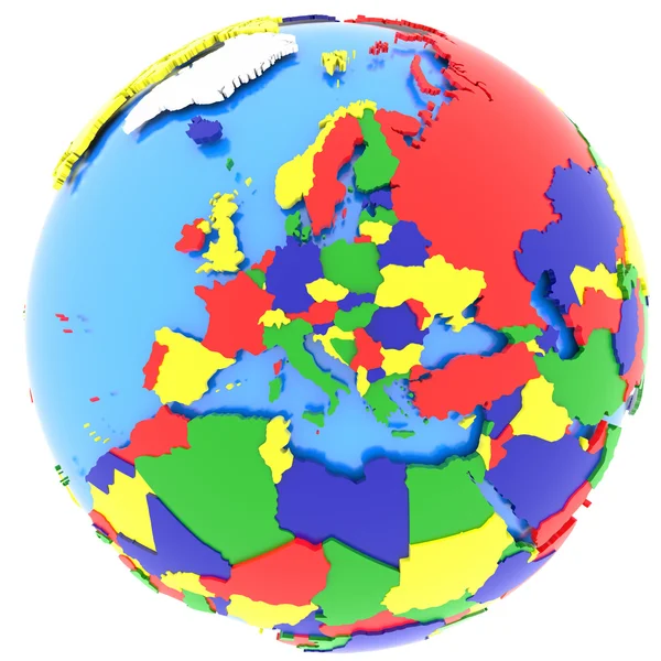 L'Europa sulla Terra — Foto Stock