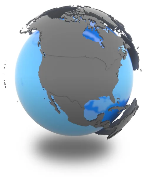 North America on Earth — Stock Photo, Image