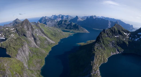 Aerial Lofoten — Stockfoto