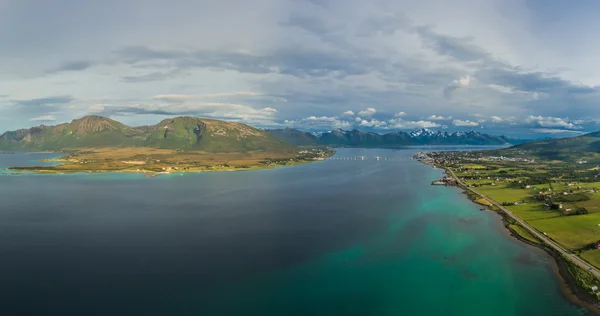 Норвезька острови — стокове фото