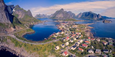 Reine lofoten üzerinde