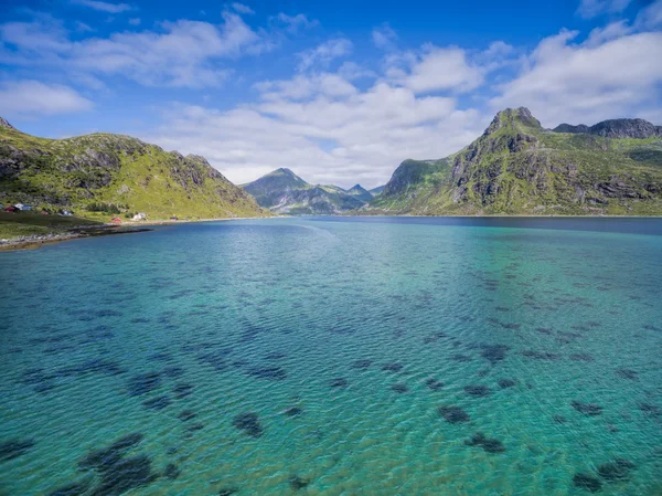 Clear water fjord — Stock Photo, Image