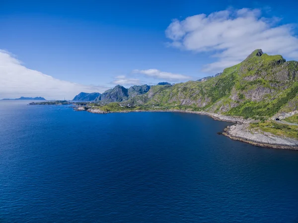 Сценическая панорама Лофотенских островов — стоковое фото
