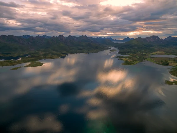 Norské pobřeží — Stock fotografie