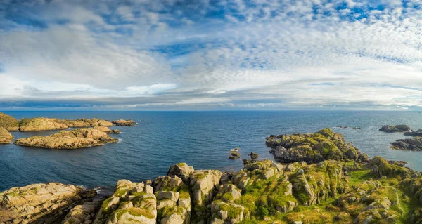 Lofoty pobřeží panorama — Stock fotografie