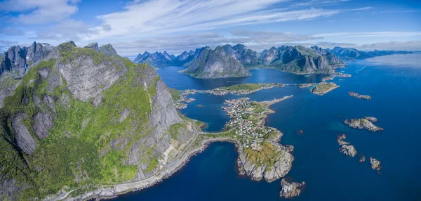 Reine panorama — Zdjęcie stockowe