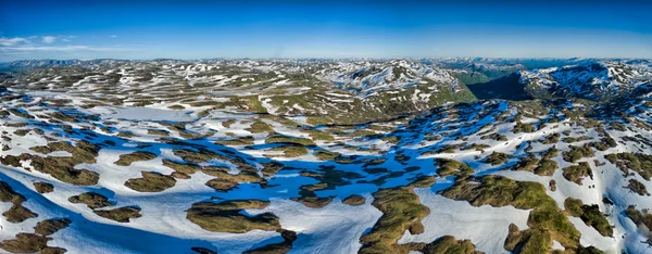 Norwegisches Bergpanorama — Stockfoto