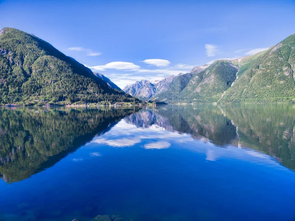 Fiordo in Norvegia — Foto Stock