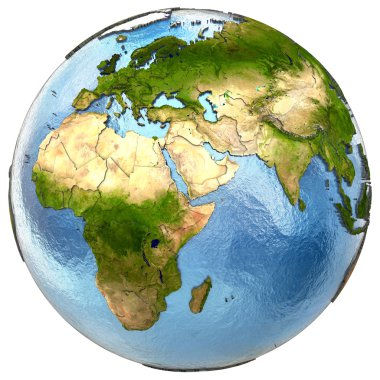 Avrupa ve Afrika'da Dünya üzerindeki