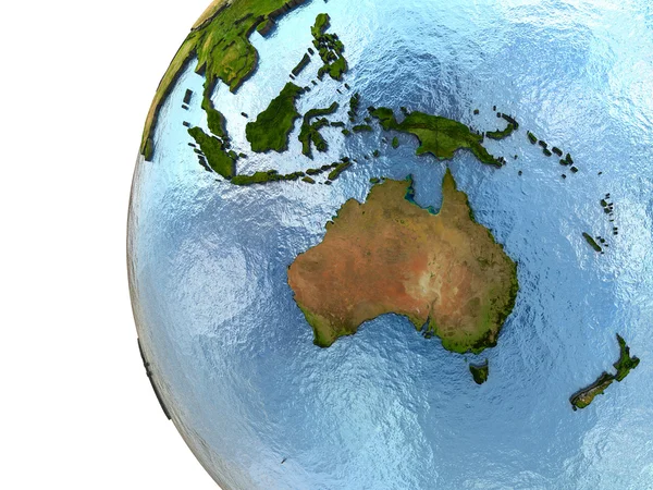 Австралия на земле — стоковое фото