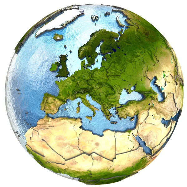 L'Europa sulla Terra — Foto Stock