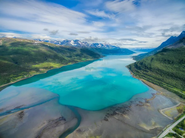 Noorse fjord — Stockfoto