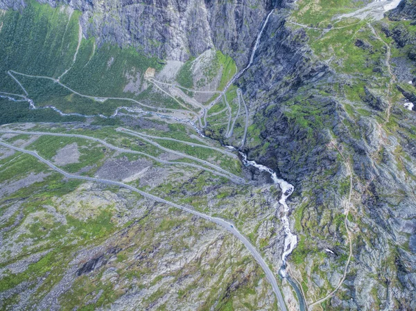 Trollstigen road — Stock fotografie