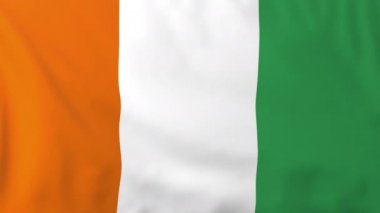 Fildişi Sahili Cumhuriyeti bayrağı