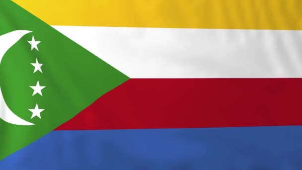 Drapeau des Comores — Video