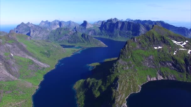 Survoler les îles Lofoten en Norvège 