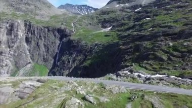 Norveç'te Trollstigen pass