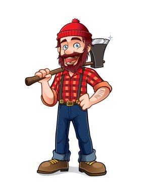 Lumberjack clipart