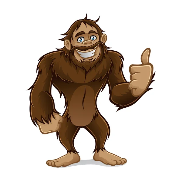 Sasquatch Rechtenvrije Stockvectors