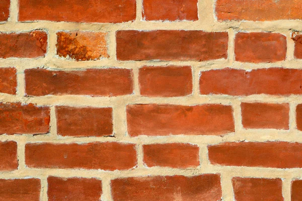 Un mur de briques. Contexte abstrait de la facture . — Photo