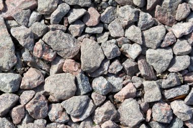 Küçük taşlarla arka plan. Çakıl.