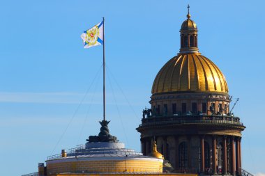 St. Petersburg klasik mimarisi. Rusya.