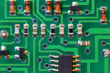 Bilgisayar çipi. Çip bir elektronik ödeme.