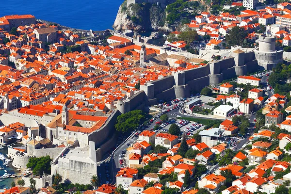 Dubrovnik, Croazia.Vista dall'alto . — Foto Stock