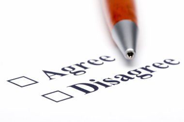 katılıyorum ve kalem