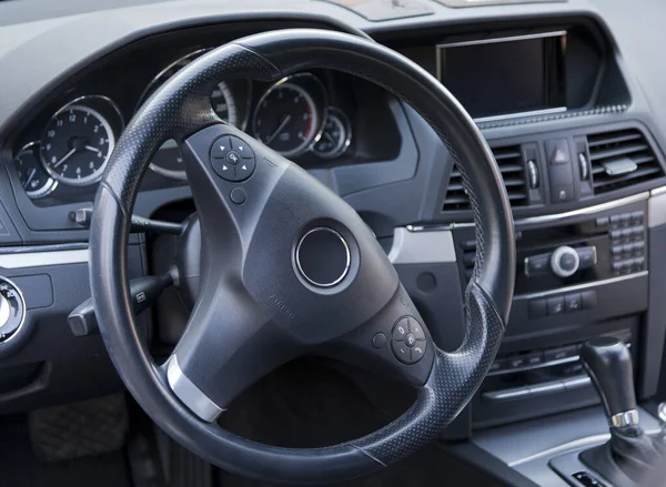 Luxury Car Interior View Modern Car Interior Design — Stock Photo, Image