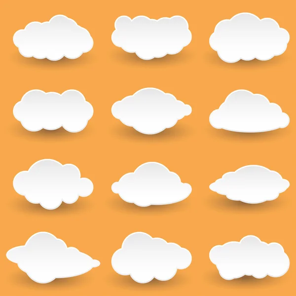 Clouds — Stock Vector