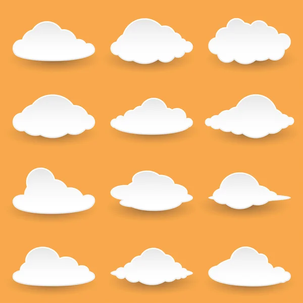 Clouds — Stock Vector