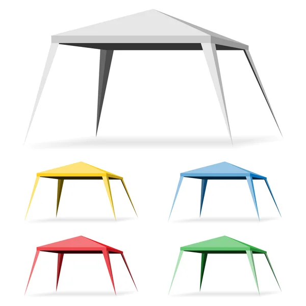 Canopy Tent — Stock Vector