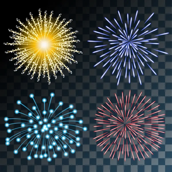 Fireworks — Stock Vector