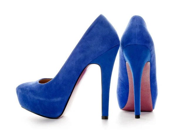 Chaussures bleues — Photo