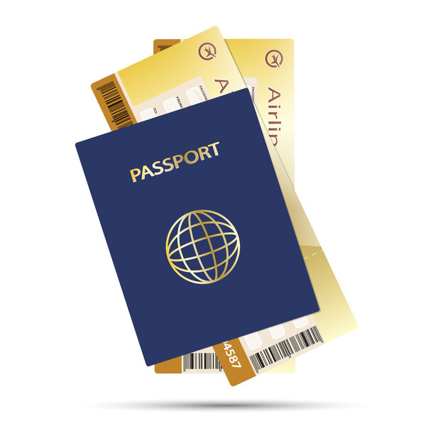 air ticket passport