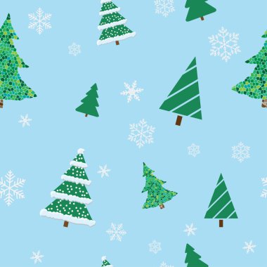 Noel arka plan, sarma kağıdı deseni için sorunsuz döşeme