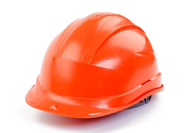 Orange plastic construction Helme — Stock Photo, Image