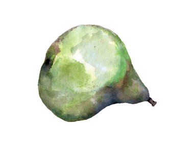 suluboya olgun yeşil kağıt tasarımı için