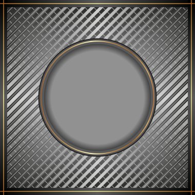 Metal arka plan - vektör çizim