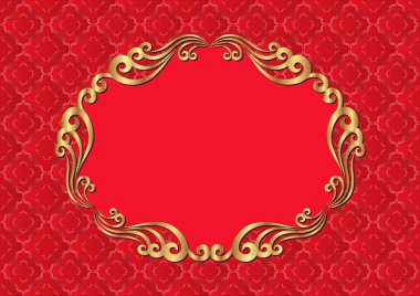 Antika arka plan - vektör çizim