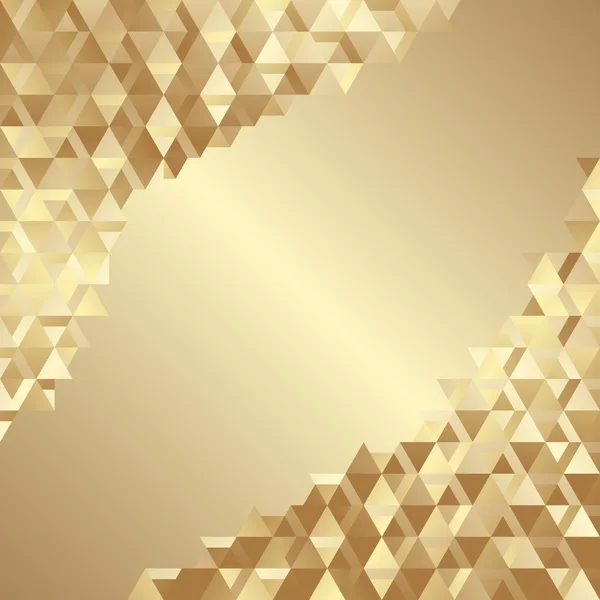 Textura dourada com espaço de cópia — Vetor de Stock