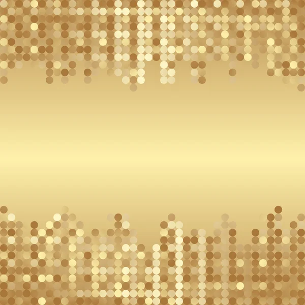 Golden background - vector illustration — Stock Vector