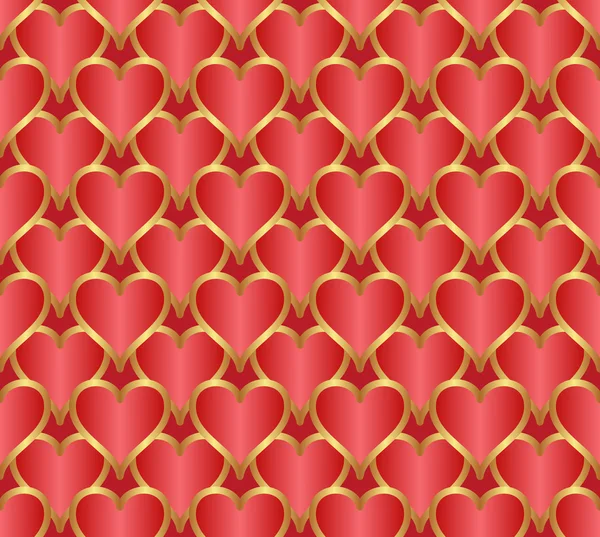 Motif de valentines sans couture illustration vectorielle — Image vectorielle