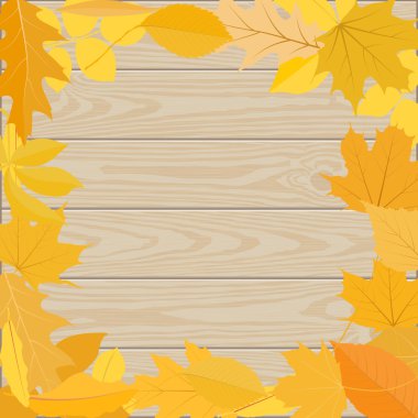 ahşap arka plan - vektör çizim