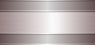 Uzun metal desenli afiş