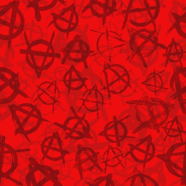 anarşi sembollü arkaplan, kusursuz desen
