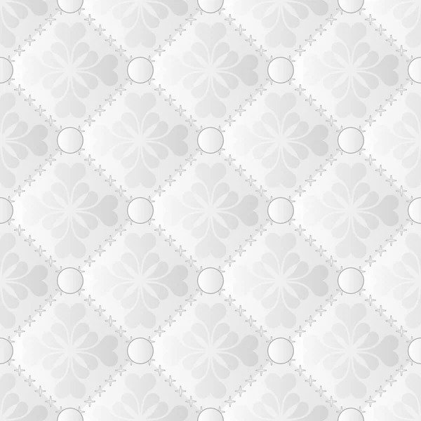 Weißes Muster — Stockvektor