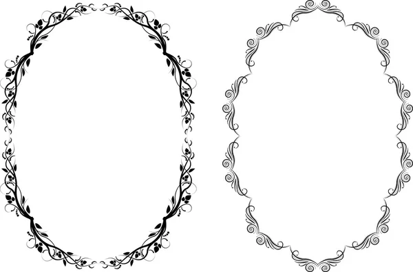 Marcos ovalados vector, gráfico vectorial © mtmmarek imagen #11252341