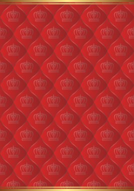 red vintage background clipart